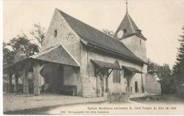 TEMPLE DE GIEZ EN 1905 - Giez