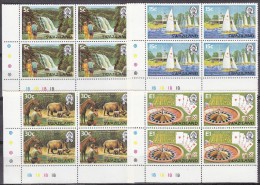 Swaziland - 1981 Tourism - Full Set In Blocks Of Four - MNH - Swaziland (1968-...)