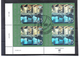 ESS1117 UNO WIEN  2005  MICHL 434 VIERERBLOCK Used / Gestempelt - Oblitérés