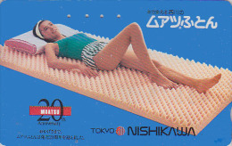 Télécarte Japon - Mode  Jolie Femme - SEXY BIKINI GIRL Japan Phonecard - Frau Telefonkarte - Erotique Erotic  Muatsu 492 - Moda