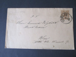 Österreich 1896 Streifband Görkau - Wien - Lettres & Documents