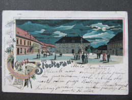 AK STOCKERAU  Litho 1900 RRR! ///  D*12906 - Stockerau