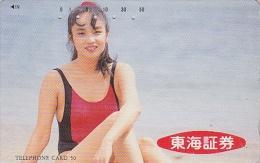 Télécarte Japon / 290-5762 - Mode  Jolie Femme - SEXY BIKINI GIRL Japan Phonecard - Frau TK - Erotique Erotic - 497 - Moda