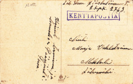 12082# FINLANDE KENTTAPOSTIA 2 GUERRE MONDIALE FRANCHISE MILITAIRE WW2 SUOMI FINLAND - Lettres & Documents