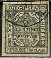 DIEGO-SUAREZ..1891..Miche L # 1...used...Portomarken. - Used Stamps