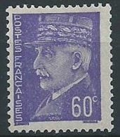 1941-42 FRANCIA MARESCIALLO PETAIN 60 CENT MNH ** - EDF036 - 1941-42 Pétain