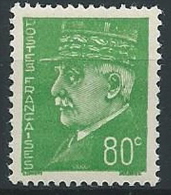 1941-42 FRANCIA MARESCIALLO PETAIN 80 CENT MNH ** - EDF036-2 - 1941-42 Pétain