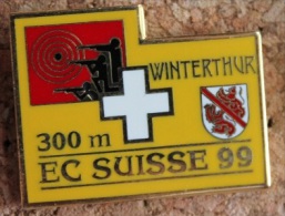 EC SUISSE '99 300M - WINTERTHUR - CIBLE  - SOCIETE DE TIR - FUSIL - SUISSE - SCHWEIZ - SWITZERLAND     -  (BRUN) - Militaria