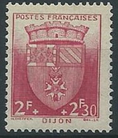 1942 FRANCIA SOCCORSO NAZIONALE STEMMI DI CITTA 2+2,30 MNH ** - EDF038 - 1941-66 Escudos Y Blasones