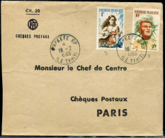 POLYNÉSIE - N° 3 + 7 / LETTRE DE PAPEETE LE 16/2/1963, POUR LA FRANCE - TB - Lettres & Documents