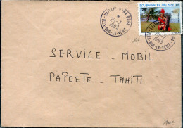 POLYNÉSIE - N° 166 / LETTRE DE VAITAPE BORA-BORA LE 25/7/1983, POUR PAPEETE - TB - Lettres & Documents