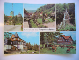 Germany: Wanderziele Um Pappenheim - Am Platz Der DSF, Spießberghaus, Berghotel Ebertswiese - 1974 Used - Pappenheim