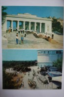 USSR PROPAGANDA. Pioneer Movement ( Communist Party Scouting) -  2 Soviet  Postcards Lot -  SEVASTOPOL - Political Parties & Elections