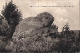 CPA RARE LE ROCHER DU CRAPAUD A 200 M DE LA MAIRIE - Royere