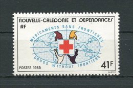 Nlle CALEDONIE 1985 N° 501 Neuf ** = MNH Superbe Médicaments Sans Frontières Croix Rouge Red Cross Médecine Medicine - Neufs