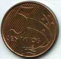 Brésil Brazil 5 Centavos 2005 KM 648 - Brasil