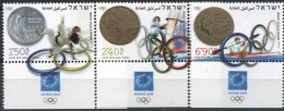 2004 Israele, Olimpiadi Di Atene , Serie Completa Nuova (**) - Nuevos (con Tab)