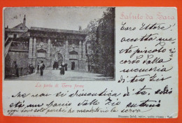 Croazia 1909? - Cartolina Viaggiata - Un Saluto Da Zara/La Porta Di Terra Ferma - Croatie