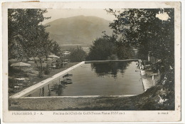 Cerdana  Puigcerda 2 A Piscina Del Club Del Golf Tossa Plana Edit  Vigué Circulada 1934 - Gerona