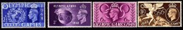 Great Britain 1948 Olympics Sc 271/74  Mint Never Hinged - Neufs