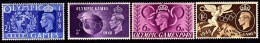 Great Britain 1948 Olympics Sc 271/74  Mint Never Hinged - Nuovi