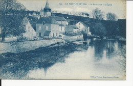 Le Pont Chretien  La Bouzane Et L'Eglise - La Loupe