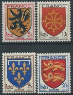 1944 FRANCIA STEMMI DI PROVINCE FRANCESI MNH ** - EDF042 - 1941-66 Coat Of Arms And Heraldry