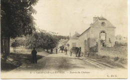 5554 - Essonne - SAINT CYR LA RIVIERE : Entrée Du Chateau - Attelages - Circulée En 1904 - Epinay Sous Senart