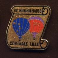 " VIIe Montgolfiades Centrale LILLE 95 "     Ble Pg4 - Airships