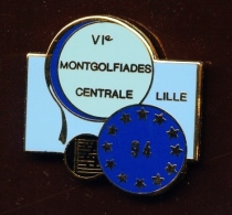 " VIe Montgolfiades Centrale LILLE 94 "     Ble Pg4 - Airships