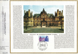 Feuillet Tirage Limité CEF 511 Château De Maisons-Laffitte - Lettres & Documents