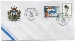 1990 San Marino, Gran Premio - Coppa Placchi Ciclismo , Con Annullo Ufficiale - Variedades Y Curiosidades