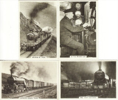 Replica Railway Cigarette Cards Senior Service 1938 LNER Northern Belle Night Scotsman - Gallaher