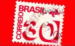 BRASILE - USATO - 1972 - Posta Ordinaria - 30 - Used Stamps