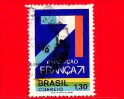 BRASILE - USATO - 1971 - Esposizione Francia 71 - 1.30 - Used Stamps