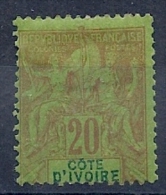 140014262  COTE  D'IVORE  YVERT   Nº   7  */MH - Unused Stamps