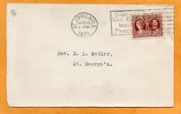 Newfoundland 1931 Cover Mailed To USA - 1908-1947
