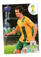 PANINI FIGURINA TRADING CARD ADRENALYN XL (NO STICKER) BRASIL WORLD CUP 2014 - AUSTRALIA - ROBBIE KRUSE - Otros & Sin Clasificación