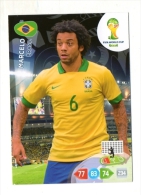 PANINI FIGURINA TRADING CARD ADRENALYN XL (NO STICKER) BRASIL WORLD CUP 2014 - BRASIL- MARCELO - Otros & Sin Clasificación