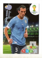 PANINI FIGURINA TRADING CARD ADRENALYN XL (NO STICKER) BRASIL WORLD CUP 2014 - URUGUAY - DIEGO GODIN - Otros & Sin Clasificación