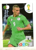 PANINI FIGURINA TRADING CARD ADRENALYN XL (NO STICKER) BRASIL WORLD CUP 2014 - ALGERIE - ISLAM SLIMANI - Otros & Sin Clasificación