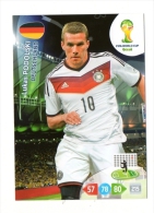 PANINI FIGURINA TRADING CARD ADRENALYN XL (NO STICKER) BRASIL WORLD CUP 2014 - GERMANY - LUKAS PODOLSKI - Otros & Sin Clasificación