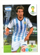 PANINI FIGURINA TRADING CARD ADRENALYN XL (NO STICKER) BRASIL WORLD CUP 2014 - ARGENTINA - LUCAS BIGLIA - Otros & Sin Clasificación