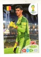 PANINI FIGURINA TRADING CARD ADRENALYN XL (NO STICKER) BRASIL WORLD CUP 2014 - BELGIUM - THIBAUT COURTOIS - Otros & Sin Clasificación