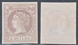 Spain 1860 Queen Isabella II Mi.48 Yv.52 MNG AM.258 - Unused Stamps