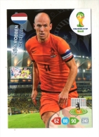 PANINI FIGURINA TRADING CARD ADRENALYN XL (NO STICKER) BRASIL WORLD CUP 2014 - HOLLAND - ARJEN ROBBEN - Otros & Sin Clasificación