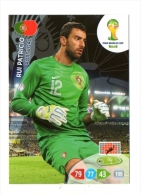 PANINI FIGURINA TRADING CARD ADRENALYN XL (NO STICKER) BRASIL WORLD CUP 2014 - PORTUGAL - RUI PATRICIO - Otros & Sin Clasificación
