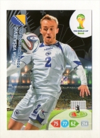 PANINI FIGURINA TRADING CARD ADRENALYN XL (NO STICKER) BRASIL WORLD CUP 2014 - BOSNIA AND HERZEGOVINA - AVDIJA VRSAJEVIC - Otros & Sin Clasificación
