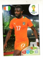 PANINI FIGURINA TRADING CARD ADRENALYN XL (NO STICKER) BRASIL WORLD CUP 2014 - IVORY COAST - SIAKA TIENE - Other & Unclassified