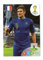 PANINI FIGURINA TRADING CARD ADRENALYN XL (NO STICKER) BRASIL WORLD CUP 2014 - FRANCE - OLIVIER GIROUD - Otros & Sin Clasificación